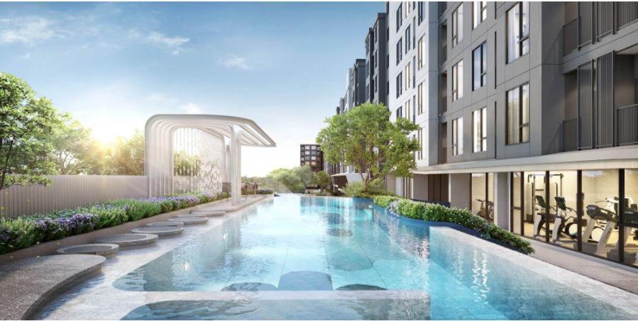 Atmoz Season Ladkrabang Aparthotel Bangkok Bagian luar foto